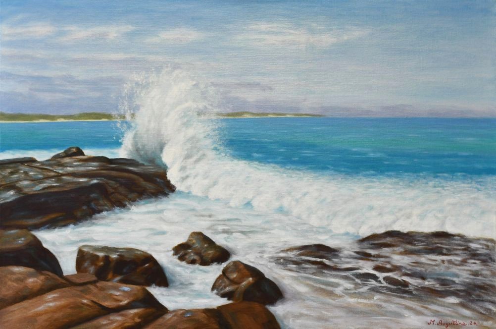 Thump 61x91cm $1500